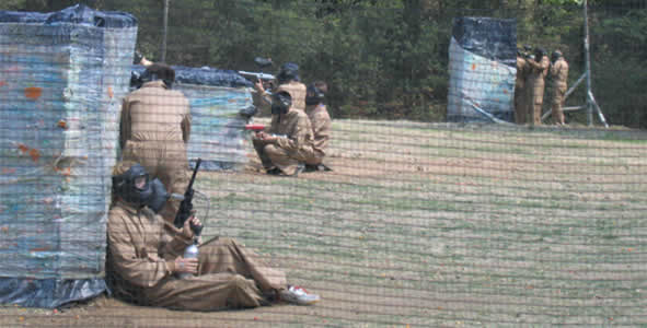 Paintball Gotcha Ausflug